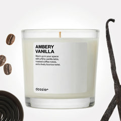 Ambery Vanilla Candle