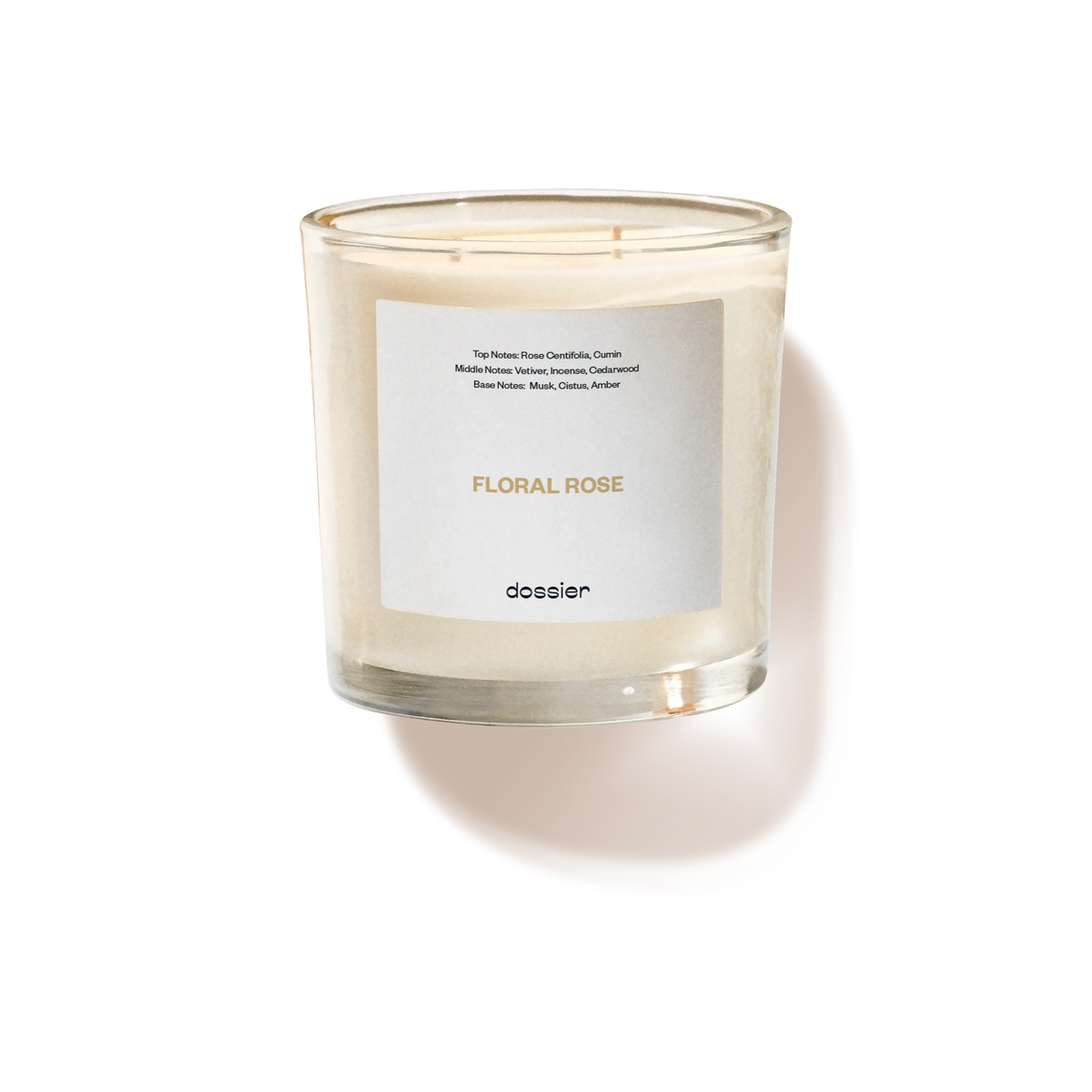 Floral Rose Candle